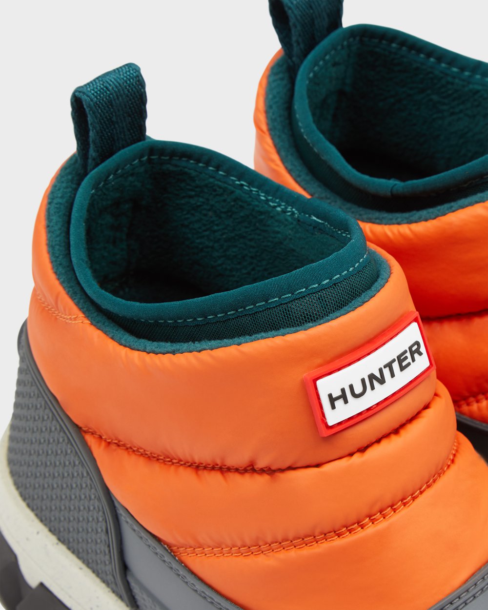 Botas de Nieve Hunter Mujer - Original Insulated Ankle - Naranjas - UHEKXAN-98